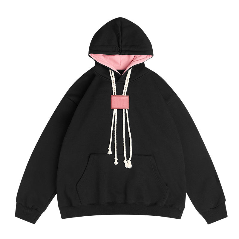 Casual Hoodie with Classic Colorblock Design